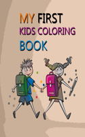 my first kids coloring book