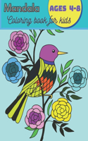 Mandala Coloring Book For Kids Ages 4-8