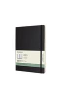 2019 Moleskine Notebook Black Extra Large Weekly 18-month Diary Soft (July 2018 to December 2019)
