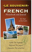 Le souvenir French Phrasebook and Journal