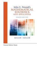 John E. Freund's Mathematical Statistics with Applications (Classic Version)