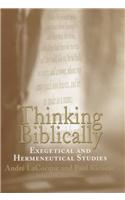 Thinking Biblically