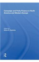 Campaign And Party Finance In North America And Western Europe