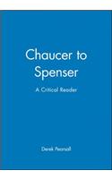 Chaucer to Spenser