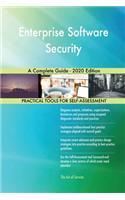 Enterprise Software Security A Complete Guide - 2020 Edition