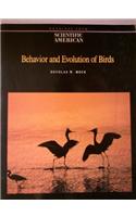 Behavior and Evolution of Birds: Readings from Scientific American Magazine