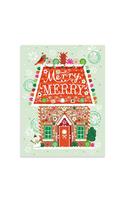 A Sweet Christmas Large Embellished Notecards