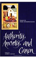 Authority, Anxiety, and Canon