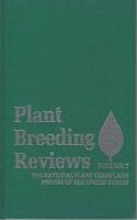 Plant Breeding Reviews: v. 7, 1989: National Germplasm System of the United States