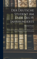 Deutsche Student Am Ende Des 19. Jahrhunderts