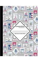 Composition Notebook Wide Ruled Lined Paper