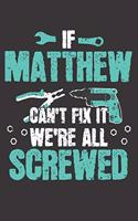 If MATTHEW Can't Fix It