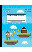 Composition Notebook Graph Paper 5x5