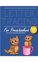 Letter Tracing Book Handwriting Alphabet for Preschoolers