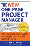 New One-Page Project Manager