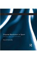 Dispute Resolution in Sport