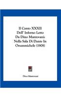Il Canto XXXII Dell' Inferno Letto Da Dino Mantovani