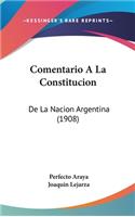 Comentario a la Constitucion