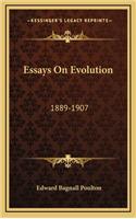 Essays on Evolution