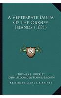 Vertebrate Fauna Of The Orkney Islands (1891)