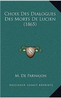 Choix Des Dialogues Des Morts De Lucien (1865)