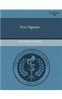 Ecce Signum