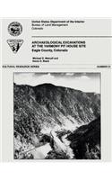 Archaeological Excavations at the Yarmony Pit House Site Eagle County, Colorado