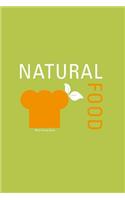 Blank Recipe Book: Natural Food