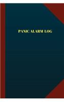 Panic Alarm Log (Logbook, Journal - 124 pages 6x9 inches