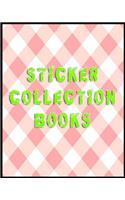 Sticker Collection Books: Blank Permanent Sticker Book