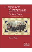 Carols of Christmas for String Quartet Violin 2 Book