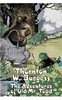 Adventures of Old Mr. Toad by Thornton Burgess, Fiction, Animals, Fantasy & Magic