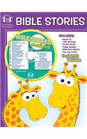 Bible Stories 48-Page Workbook & CD