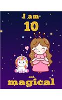 unicorn journal i am 10 and magical