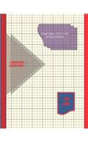 Graph Paper Notebook 8.5 x 11 IN, 21.59 x 27.94 cm
