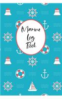 Marine Logbook: Captain's Logbook Boating Trip Record and Expense Tracker