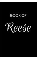 Reese Journal: A Gratitude Journal Notebook for Men Boys Fathers and Sons with the name Reese - Handsome Elegant Bold & Personalized - An Appreciation Gift - 120 C