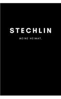 Stechlin: Notizbuch, Notizblock, Notebook - Liniert, Linien, Lined - DIN A5 (6x9 Zoll), 120 Seiten - Notizen, Termine, Planer, Tagebuch, Organisation - Deine 