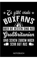 Es gibt viele Boxfans aber die besten sind aus Großbritanien und sehen zudem noch sehr gut aus: A5 Notizbuch Liniert 120 Seiten Geschenk/Geschenkidee zum Geburtstag Weihnachten Ostern Vatertag Muttertag Namenstag
