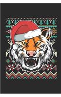 Ugly Christmas - Tiger: Graph Ruled Notebook - Journal for Ugly Christmas Gift And New Year Gift Idea