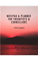 Notepad & Planner For Therapists & Counsellors