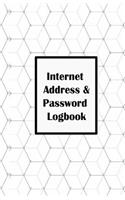 Internet Address & Password Logbook