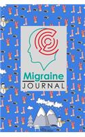 Migraine Journal: Headache Journal Template, Migraine Log Sheet, Chronic Headache/Migraine Management. Record Location, Severity, Duration, Triggers, Relief Measures,