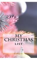 My Christmas List