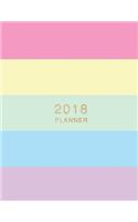 2018 Planner: Hex Color Code Weekly Monthly Planner Sugar Sunrise with To Do Lists(3 Gifts for Designers)