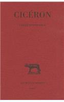 Ciceron, Correspondance
