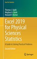 Excel 2019 for Physical Sciences Statistics