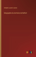 Géographie du territoire de Belfort