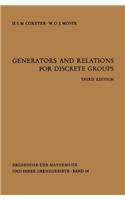 Generators and Relations for Discrete Groups