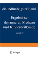 Ergebnisse Der Inneren Medizin Und Kinderheilkunde